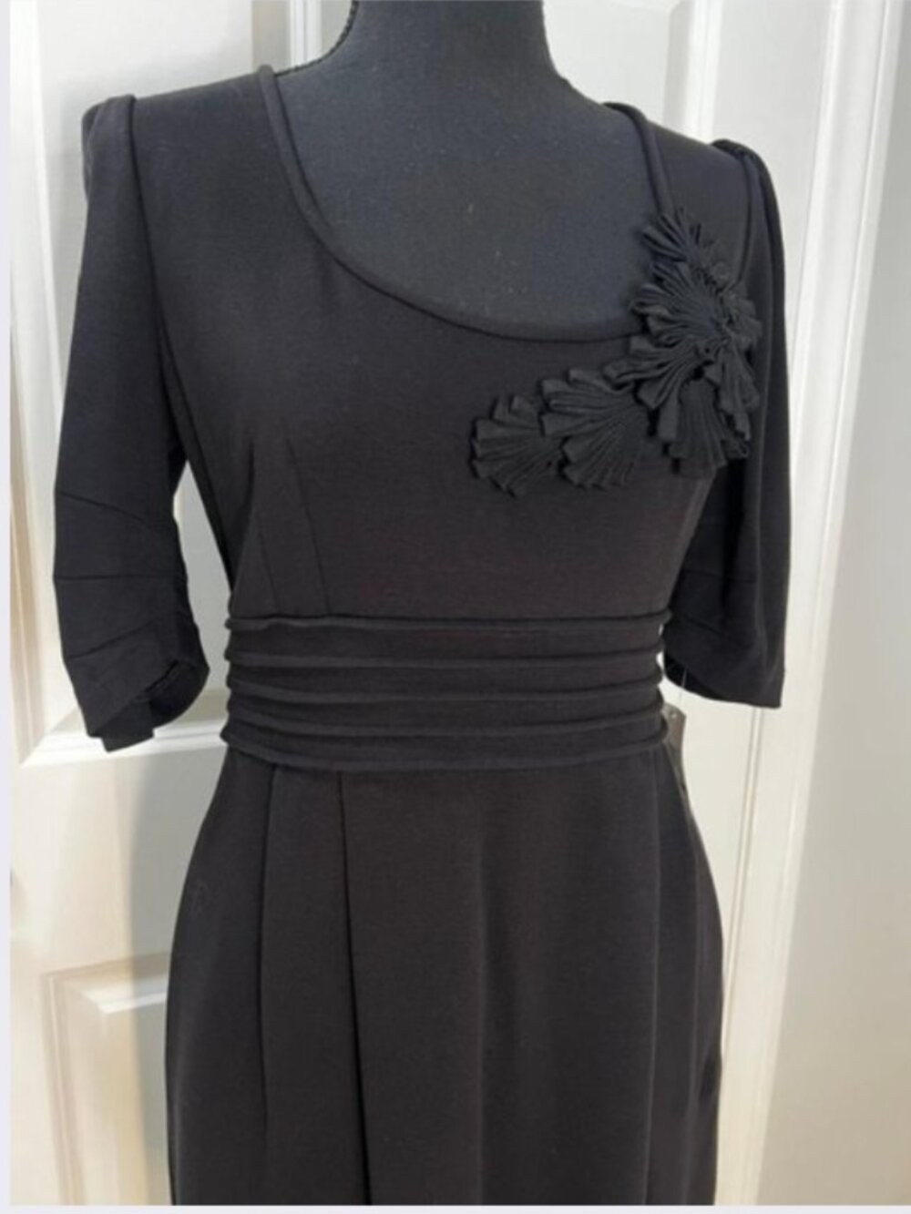 Maggy London Petites Cocktail Dress in Black – Size 12 Petite – NWT